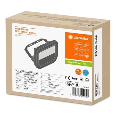 Naświetlacz LED LEDVANCE FLOODLIGHT 10W - 6500K zimny biały
